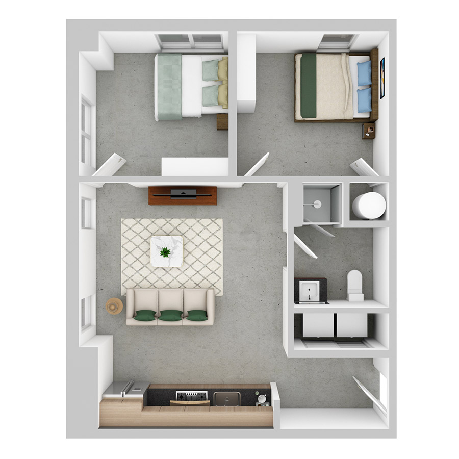 The Hype floorplan from the property inventory