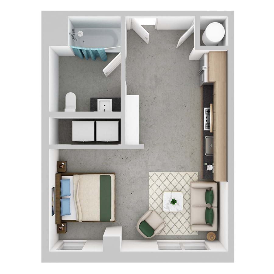 The Pulse floorplan from the property inventory